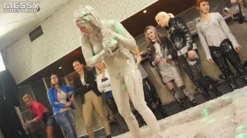 Messy Wrestling: Mud Madness!  No Stopping Till Fully Covered In Slop! Screencap 72 on sinx.preview.netperv.com