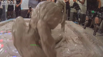 Messy Wrestling: Mud Madness!  No Stopping Till Fully Covered In Slop! Screencap 82 on sinx.preview.netperv.com