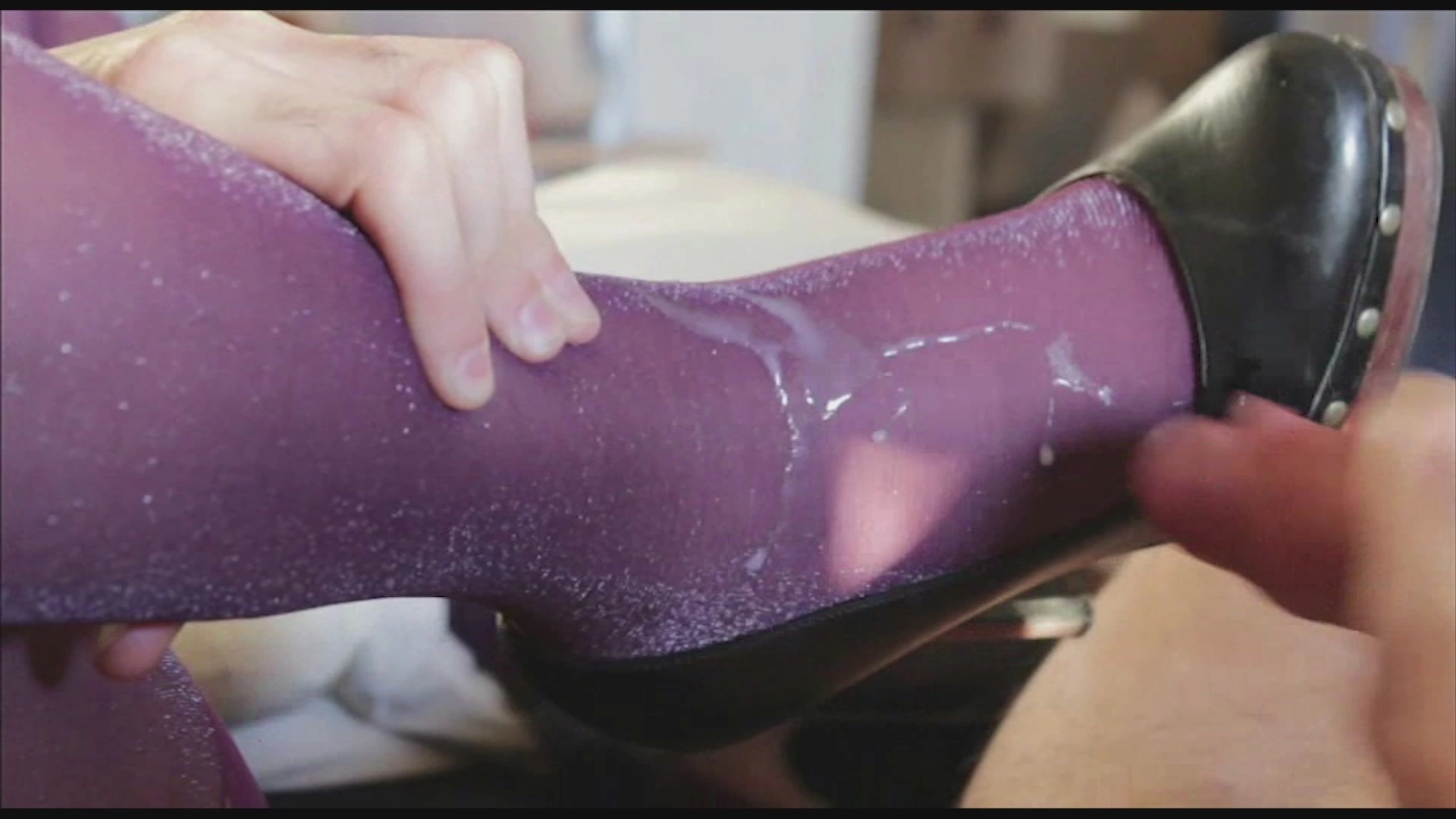 28 cum on m nylon lurex purple feet on sinx.preview.netperv.com