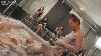 Muddy Wrestling Special: 2 Amateur Battles - Audience vs. Audience Screencap 7 on sinx.preview.netperv.com