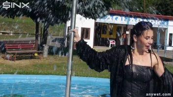Raven Haired Hottie Soaks Herself At Waterpark Screencap 38 on sinx.preview.netperv.com