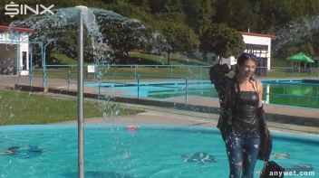 Raven Haired Hottie Soaks Herself At Waterpark Screencap 39 on sinx.preview.netperv.com