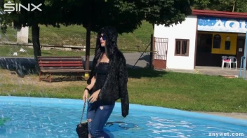 Raven Haired Hottie Soaks Herself At Waterpark Screencap 69 on sinx.preview.netperv.com