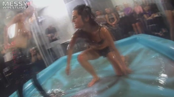 Messy Wrestling: Cutie & The Redneck - An "All Down & Dirty In The Oil" Rough Stuff Rumble ... Screencap 80 on sinx.preview.netperv.com