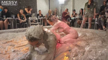 Mud Wrestling: Sisters Go Head To Toe Slop-Fest! Screencap 89 on sinx.preview.netperv.com