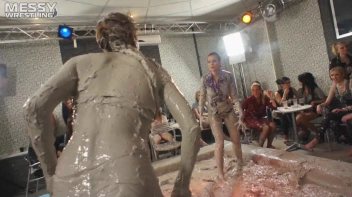 Mud Wrestling: Sisters Go Head To Toe Slop-Fest! Screencap 17 on sinx.preview.netperv.com