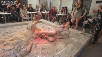 Mud Wrestling: Sisters Go Head To Toe Slop-Fest! Screencap 22 on sinx.preview.netperv.com