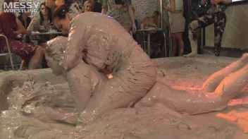 Mud Wrestling: Sisters Go Head To Toe Slop-Fest! Screencap 45 on sinx.preview.netperv.com