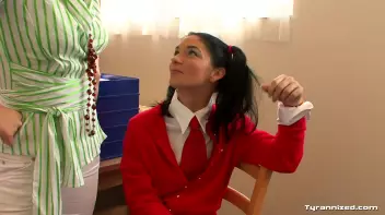 Kate and Mila Dark, The Pigtailed Devils Screencap 4 on sinx.preview.netperv.com