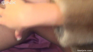 Seductive Footjob Leaves Babe With Cum Covered Stockings Screencap 2 on sinx.preview.netperv.com