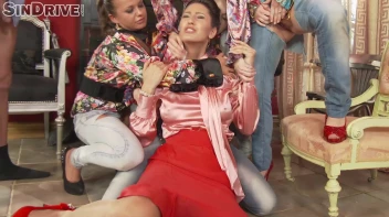 Piss 'N' Fist Lessons No. 1 - Pigtailed Jeans Queens Fighting And Fucking For All The Piss Soaked Glory! Screencap 118 on sinx.preview.netperv.com