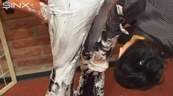 Wet And Messy Shaving Foam Fun Screencap 14 on sinx.preview.netperv.com