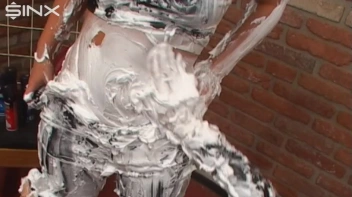 Wet And Messy Shaving Foam Fun Screencap 30 on sinx.preview.netperv.com