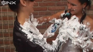 Wet And Messy Shaving Foam Fun Screencap 48 on sinx.preview.netperv.com