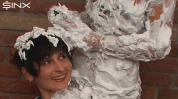 Wet And Messy Shaving Foam Fun Screencap 61 on sinx.preview.netperv.com