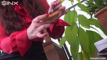 Food Trampling Fun With Heeled Hottie Screencap 36 on sinx.preview.netperv.com