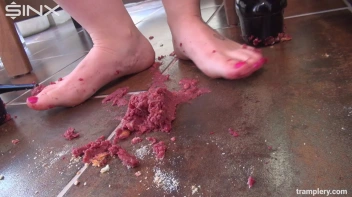 Food Trampling Fun With Heeled Hottie Screencap 55 on sinx.preview.netperv.com