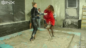 Two Sophisticated Ladies Wrestle In Mud Screencap 16 on sinx.preview.netperv.com