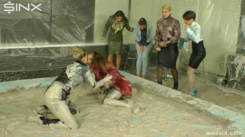 Two Sophisticated Ladies Wrestle In Mud Screencap 24 on sinx.preview.netperv.com