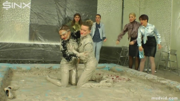 Two Sophisticated Ladies Wrestle In Mud Screencap 38 on sinx.preview.netperv.com