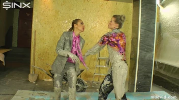 Beautiful girls get dirtied up while tearing at their clothes Screencap 23 on sinx.preview.netperv.com