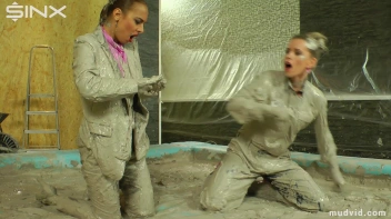 Beautiful girls get dirtied up while tearing at their clothes Screencap 28 on sinx.preview.netperv.com