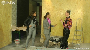 Beautiful girls get dirtied up while tearing at their clothes Screencap 3 on sinx.preview.netperv.com