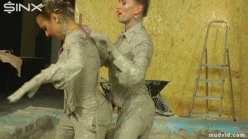 Beautiful girls get dirtied up while tearing at their clothes Screencap 37 on sinx.preview.netperv.com