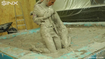 Beautiful girls get dirtied up while tearing at their clothes Screencap 46 on sinx.preview.netperv.com