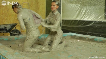 Beautiful girls get dirtied up while tearing at their clothes Screencap 49 on sinx.preview.netperv.com