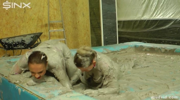 Beautiful girls get dirtied up while tearing at their clothes Screencap 50 on sinx.preview.netperv.com