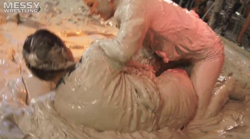 Muddy Wrestling: Busty Satin, Leather/Denim & Casual Slam - 3 Amateur Battles - Audience vs Audience Screencap 57 on sinx.preview.netperv.com