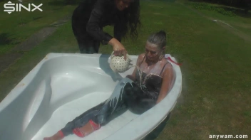 Gorgeous Brunette Babes Soaked With Milk Screencap 17 on sinx.preview.netperv.com