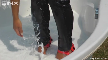 Gorgeous Brunette Babes Soaked With Milk Screencap 8 on sinx.preview.netperv.com