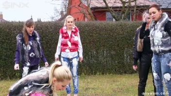 Clothed Food Fight Gets Out Of Control - Cam 2 Screencap 73 on sinx.preview.netperv.com