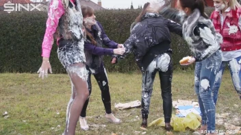 Clothed Food Fight Gets Out Of Control - Cam 2 Screencap 81 on sinx.preview.netperv.com