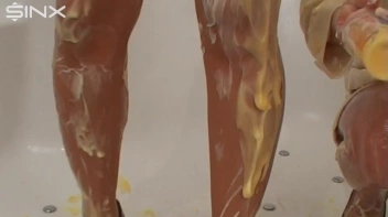 Sploshed Babes Get Smeared With Puddings Screencap 28 on sinx.preview.netperv.com