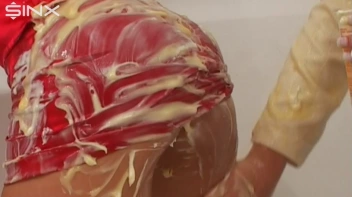 Sploshed Babes Get Smeared With Puddings Screencap 33 on sinx.preview.netperv.com