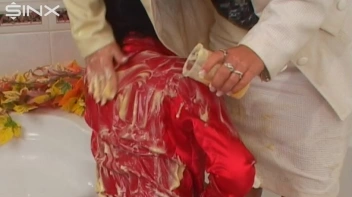 Sploshed Babes Get Smeared With Puddings Screencap 53 on sinx.preview.netperv.com