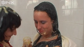 Sploshed Babes Get Smeared With Puddings Screencap 73 on sinx.preview.netperv.com