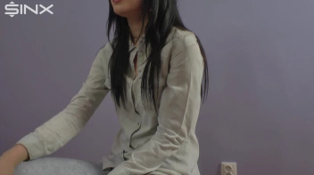 Dark Haired Teen Smokes In Red Lipstick Screencap 43 on sinx.preview.netperv.com