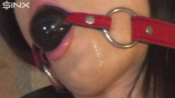 Handcuffed Hottie Drools Down Her Satin Blouse Screencap 21 on sinx.preview.netperv.com