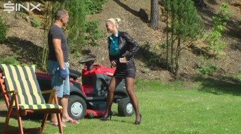 Hot Blonde Shower In Piss By Gardener Screencap 3 on sinx.preview.netperv.com
