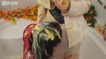 Sploshed Babes Get Smeared With Puddings Screencap 77 on sinx.preview.netperv.com