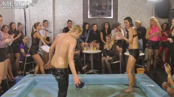 Messy Wrestling: Cutie & The Redneck - An "All Down & Dirty In The Oil" Rough Stuff Rumble ... Screencap 82 on sinx.preview.netperv.com