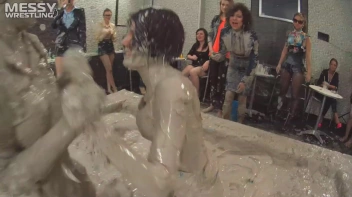 Messy Wrestling Extra: Pony-Tailed Power Session In Mud Covers Them All In Crud! 4 Fights! Action-Cam Only! Screencap 63 on sinx.preview.netperv.com