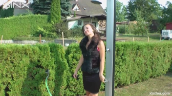 Clothed Hair Washing In Outdoor Shower Screencap 1 on sinx.preview.netperv.com