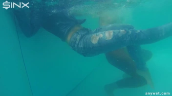 Besties Nearly Get Caught Playing In Backyard Pool! Screencap 13 on sinx.preview.netperv.com