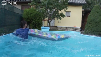 Besties Nearly Get Caught Playing In Backyard Pool! Screencap 36 on sinx.preview.netperv.com