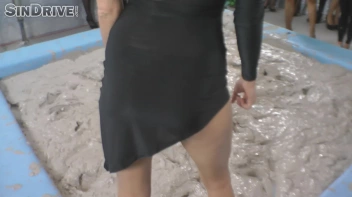 Muddy Wrestling: Real Sisters Showdown: Sheila Cooper vs. Lili Bluberry Screencap 11 on sinx.preview.netperv.com